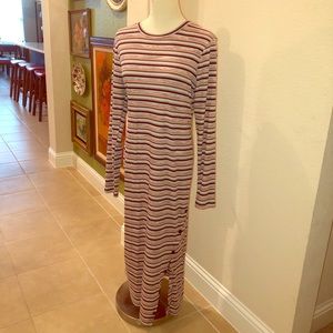 Ribbed Jersey Dress